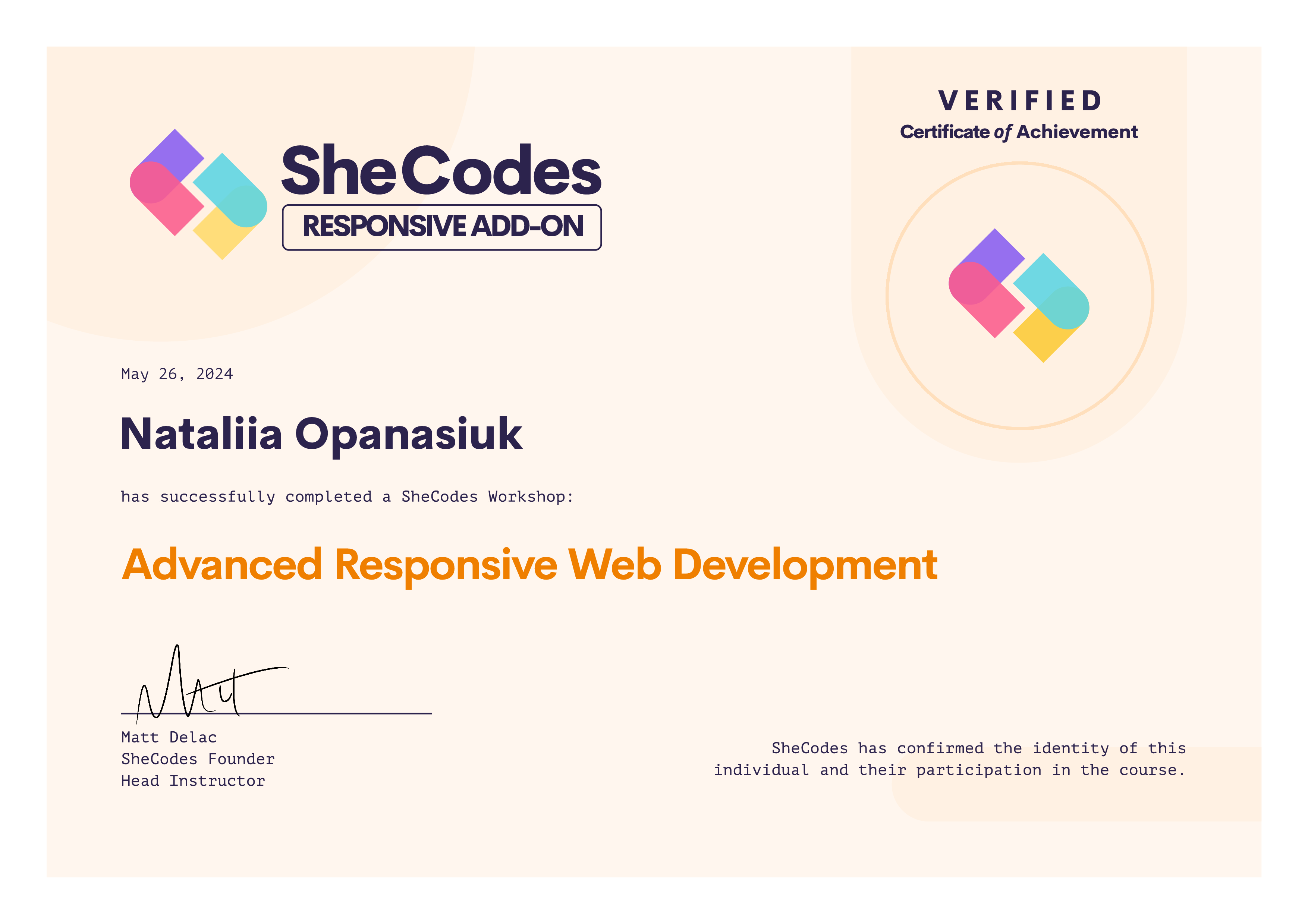 SheCodes Responsive Add-on