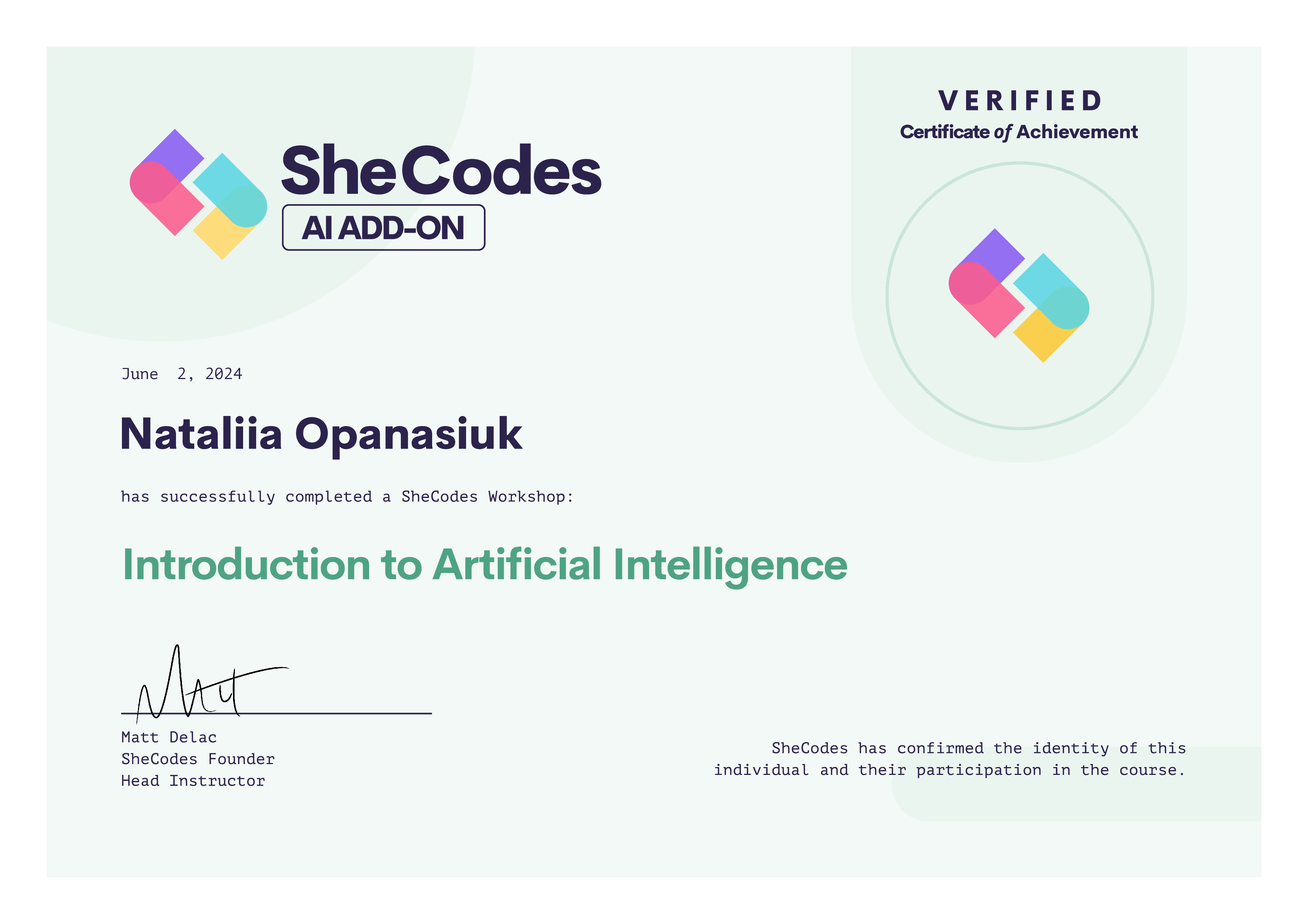 SheCodes AI Add-on